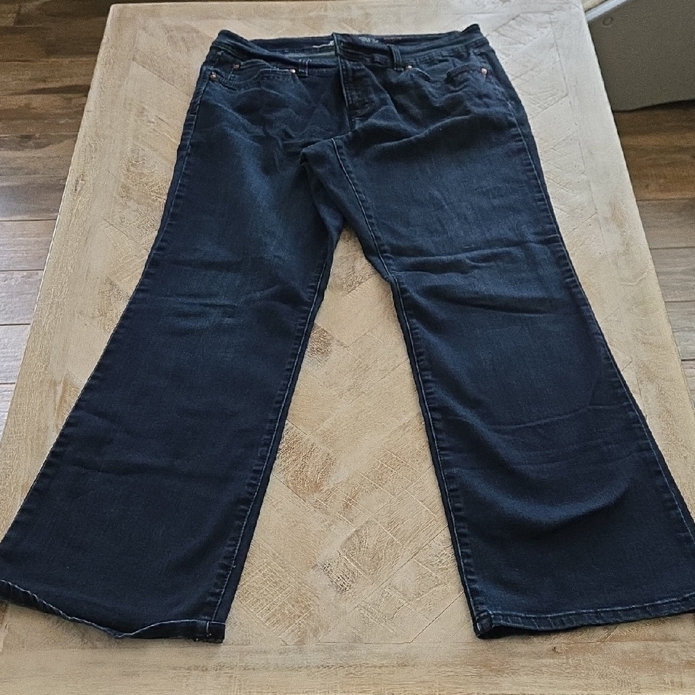 Inc Denim Bootleg Curvy Fit